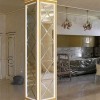اجرای پتینه کاری ورق طلا برروی ستون ها