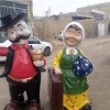 ماکت عمو نوروز و ننه سرما فایبرگلاس