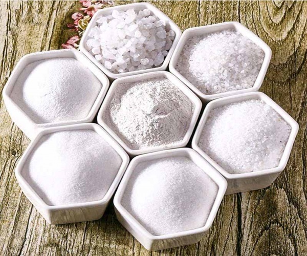 توزیع سنگدانه سیلیس  برای ساخت میکروسمنت( فاین ،می