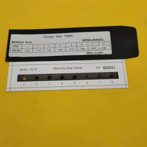 استپ کالیبراسیون دانسیتومتر Density Step Tablet