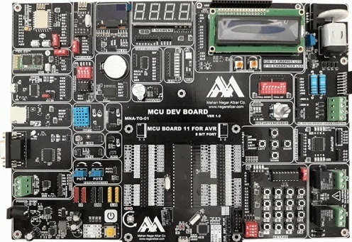 برد آموزشی پیشرفته AVR (نسخه IOT)