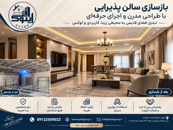 هزینه بازسازی ساختمان در تهران در سال ۱۴۰۵