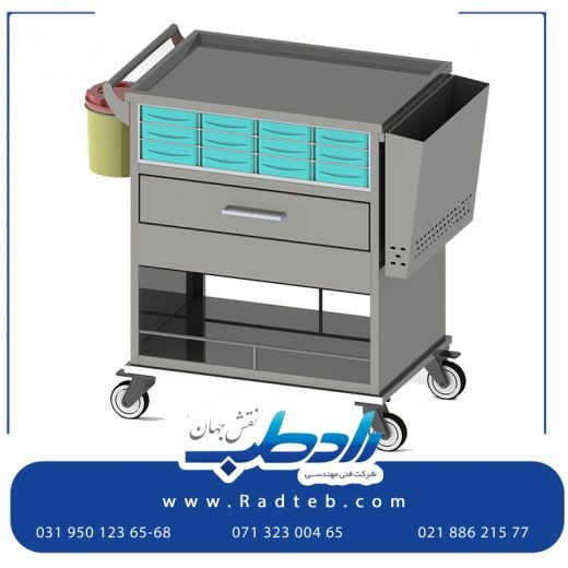 طراحی کلین روم با هتلینگ بیمارستانی رادطب نقش جهان