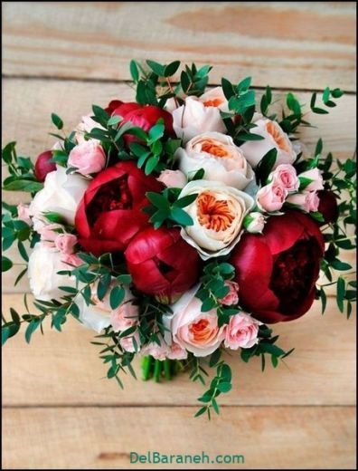 دسته گل طبیعی عروسی