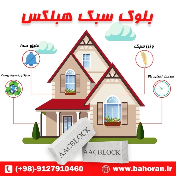 فروش ویژه بلوک سبک هبلکس