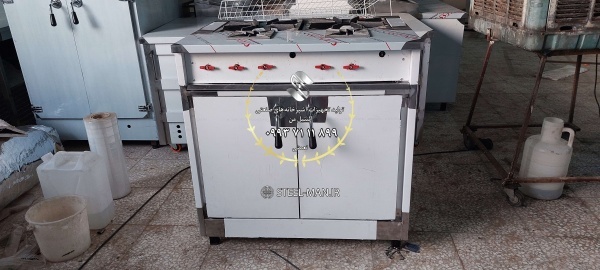 اجاق گاز 4 شعله فردار صنعتی